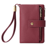 Women's Wallet Zipper Bag Clutch Anti-theft Card Swiping Bag Coin Purse