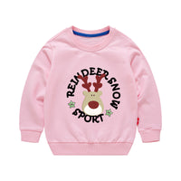 Children's Sweater Korean Style Sweatshirt Boys' Round Neck
