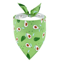 New Pet Triangle Summer Fruit Dog Saliva Towel