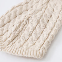 Pet Warm And Cute Good-looking Cable-knit Sweater Simple Casual Two Feet Apparel Vest