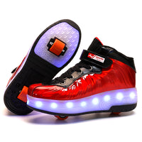 Children's And Adolescents Wheel Shoes Single Wheel
