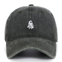 Washed Distressed Embroidered Baseball Cap For Casual Outdoor Sports