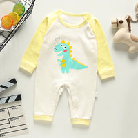 Children's Fashion Combed Cotton Printed Jumpsuit
