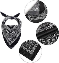 Black Pet And Bib Set Cotton Rope Denim Hat With Square Scarf Cat And Dog PartyFestival Hats