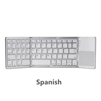 Ultra-thin Tri-fold Folding Touch Keyboard