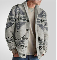 European And American Fashion Brocade Sweater Long Sleeve Plus Size Knitwear Coat Top