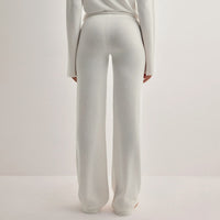 Women's Solid Color Sports And Leisure Drawstring Trousers