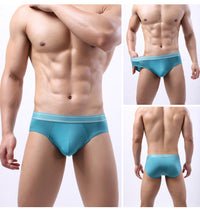 Men's Ice Silk Briefs Thin High Elasticity