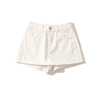 Sheath Ultra Short Denim Skirted Leggings Anti-exposure Underpants Denim European And American