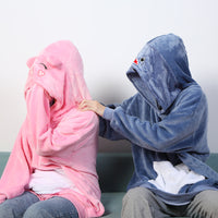 Pure Color Comfort Casual Hooded Outerwear Sweater