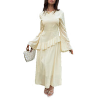 Womens Stylish Casual And Elegant Patchwork Dress