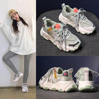 Chasing elements, old shoes, women's shoes