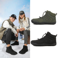 Men's Casual Cotton-padded Shoes High-top With Velvet Warm Snow Boots