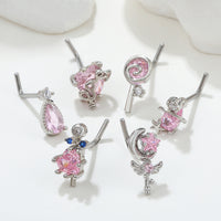 New Zircon Nose Stud Fashion Geometric Personality