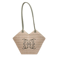Women's Fashionable Retro Underarm Woven Bag