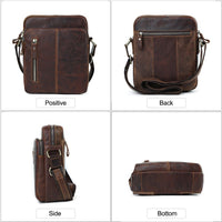 Retro shoulder messenger bag casual men's bag