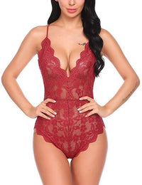 Lingerie Lace Coveralls