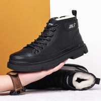 Vintage Plush Thickened Martin Boots