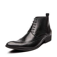 Men's fashionable patterned Martin boots