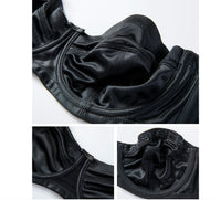 Non-slip strapless bra