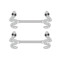 Zircon Nipple Ring Adhesive Nail Grease Piercing Jewelry