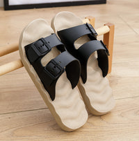 Men's Non-slip Wear-resistant Platform Slippers