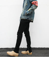 Ankle Zip Denim