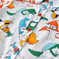 Children's cotton bottoming shirt