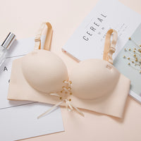 No trace no steel ring bra