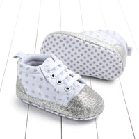 Baby sequined stars toddler shoes