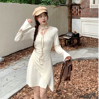 Fitted Slimming Short Skirt With Pleats An Asymmetrical Design