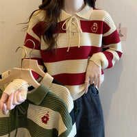 Autumn New Fashion Striped Clothes Women