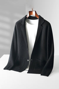 Cardigan Male V-neck Cardigan Knitted