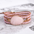 European And American-style Fashionable Beaded Braided Bracelet