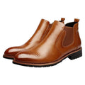 Fashion Retro Carved Warmth Men's Martin Boots