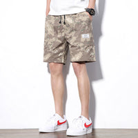Loose-fitting Athletic Mid-length Pants Summer Thin-style Casual Camouflage