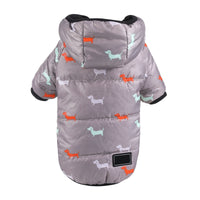 Small and medium pet cotton coat