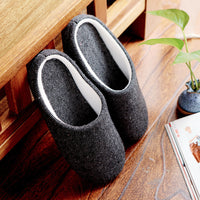 Men's Cotton Black Autumn Season Home Furnishing East Indoor Household Warm Slippers Soft Bottom Good Anti-skid Slippers