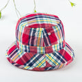 Children wear basin hat on both sides