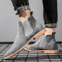 High-top casual plus size men's shoes Martin boots