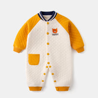 Baby one-piece spring and autumn air cotton one-piece
