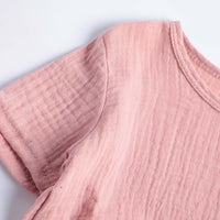 Children's cotton and linen suit