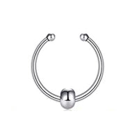 Stainless Steel Small Bone Curved Rod Nose Pin