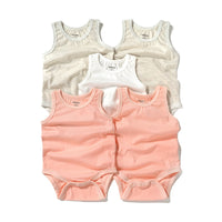 New Baby Vest Five-piece Triangle Romper