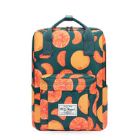 Printed school bag junior high school student backpack