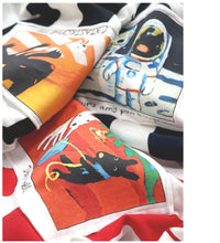 Warm Boy's Round Neck Cartoon Printed Sweater