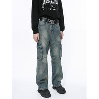 Men's Casual Design Street Washed Jeans