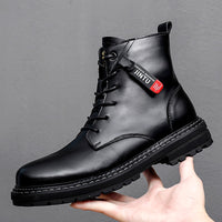 Trendy Locomotive Net Red Boots