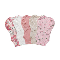 Five-piece Baby Long-sleeved One-piece Suit