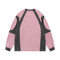 American Retro Deerskin Velvet Stitching Motorcycle Sweater Street